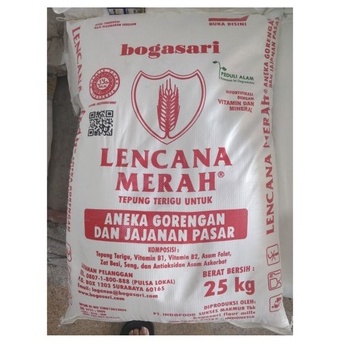 

Tepung Terigu Lencana Merah 25KG