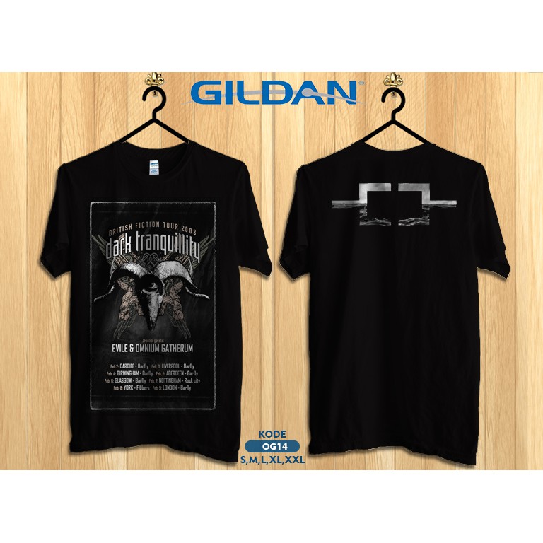 Kas omnium gatherum band kaos original gildan softstyle og14