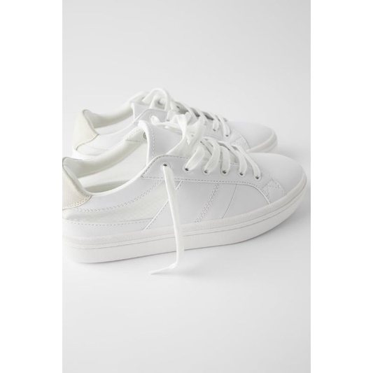 Zara white sneakers