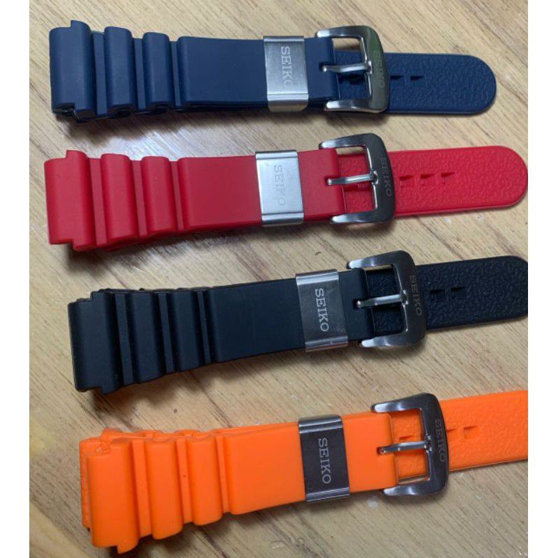 strap tali rubber jam tangan Seiko diver tali jam Seiko sport tali Seiko diver tali Seiko sport
