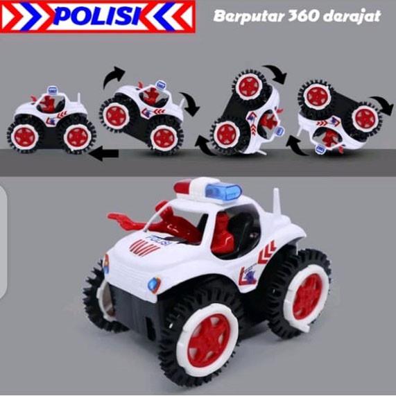 MOBIL TUMBLING POLISI / MAINAN MOBIL POLISI ACADEMY