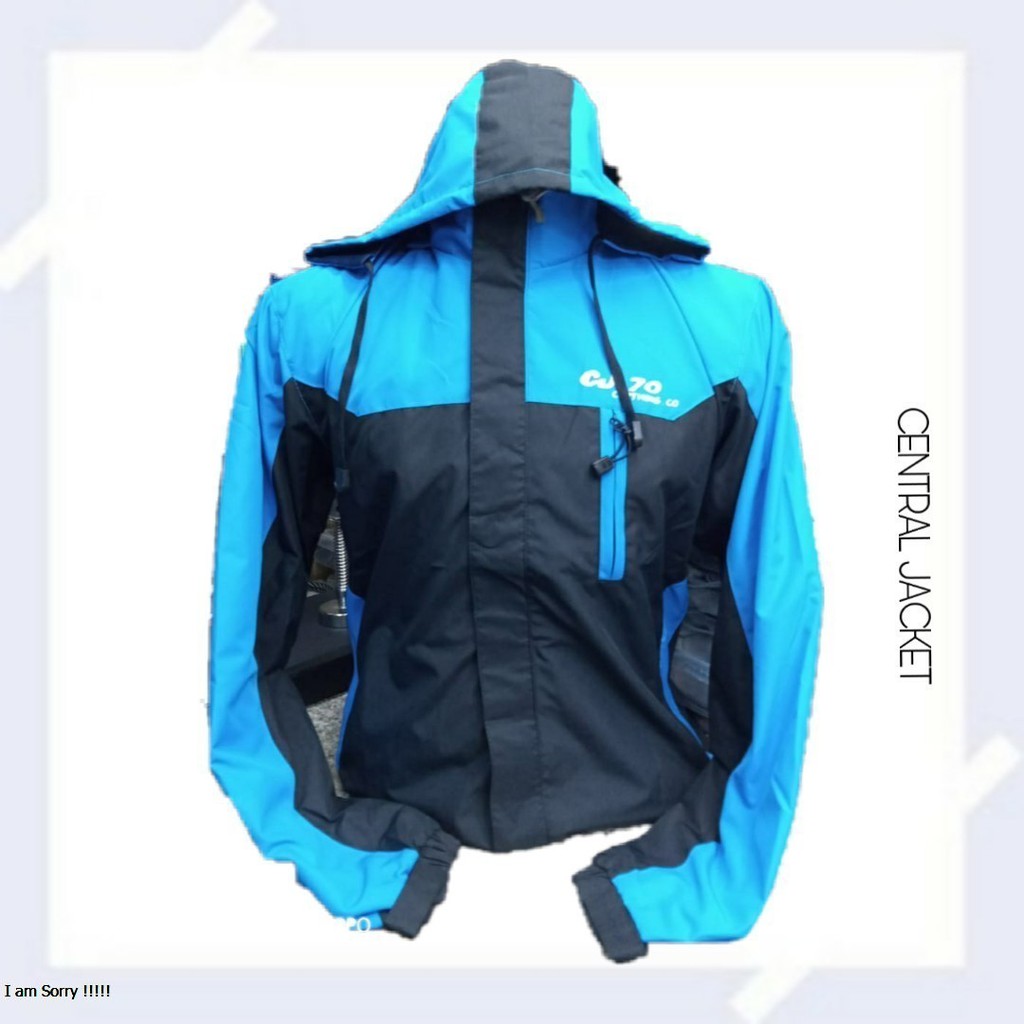 JAKET OUTDOOR PARASUT JN - WATERPROOF HIGH QUALITY - JAKET PARASUT PRIA