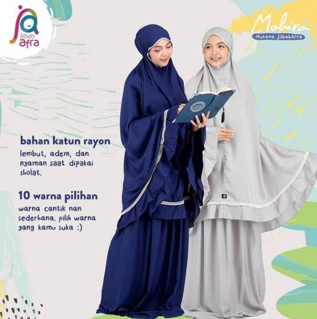 Mukena MAHIRA - Jilbab Afra - Mukena Afra