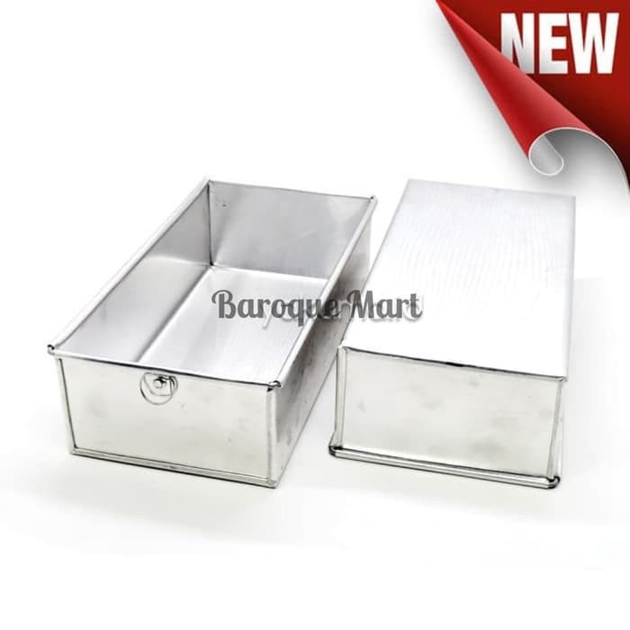 Loyang Roti Tawar Sobek Cetakan Loyang Kotak Brownies Kukus - 20