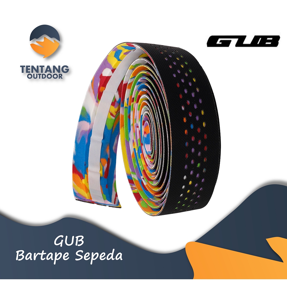 Bar Tape Sepeda GUB 1622 Road Bike Handlebar Tape Colorful Bar Strap