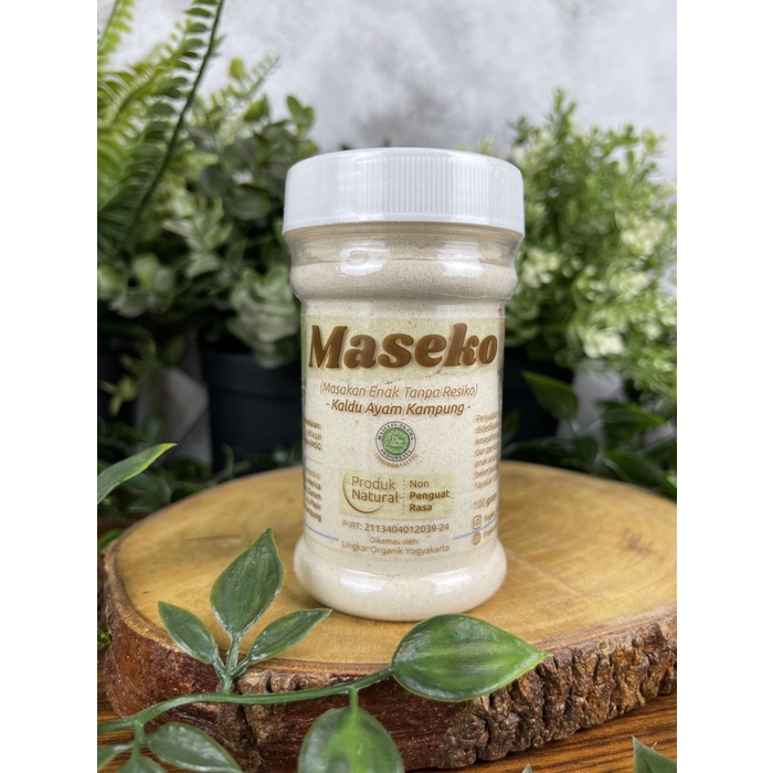 

Maseko Kaldu Ayam NON MSG Lingkar Organik