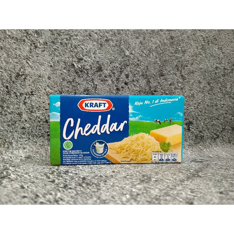

Kraft Cheddar 165gr