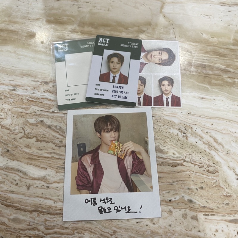 BOOKED B2S Back to school 2019 renjun id card
