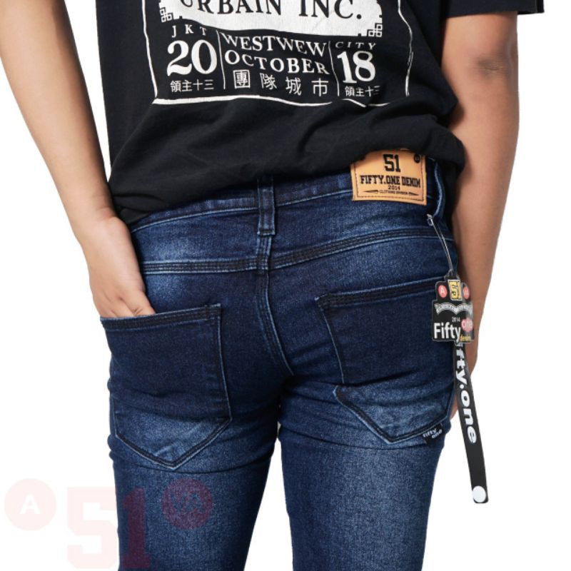 celana jeans panjang pria original skiny terbaru premium