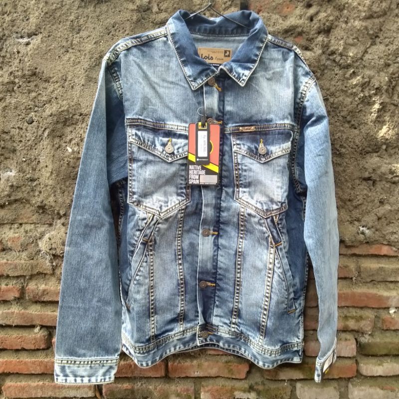 NEW  JAKET LOIS ART. MJF 111 UKURAN L ORIGINAL ( TIDAK ORI UANG KEMBALI 100 % )
