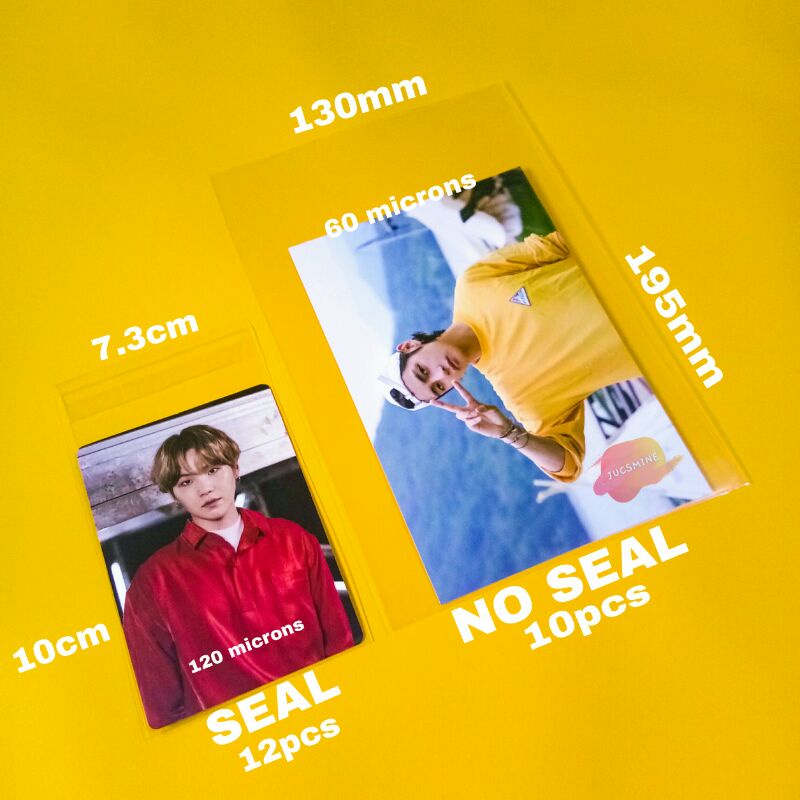 SHARING [22pcs] Inner Sleeve MINI PHOTOCARD + POSTCARD | MPC & Kings Size | BT21 STICKY NOTE HOLOGRA