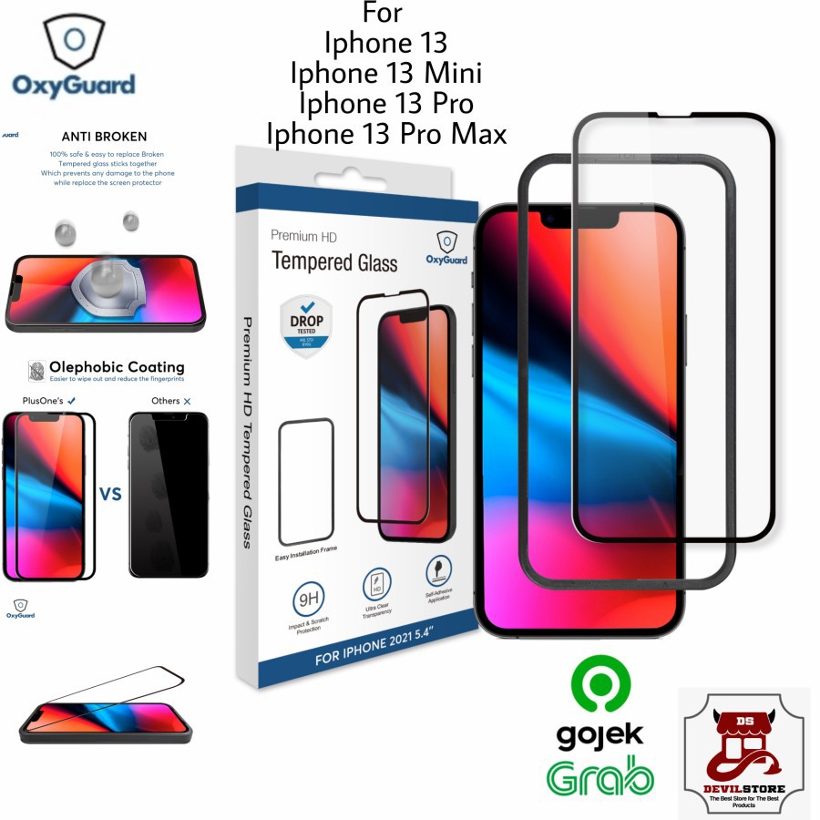 Oxyguard Tempered Glass Iphone 13 Pro Max 13 Pro Mini Screen Protector