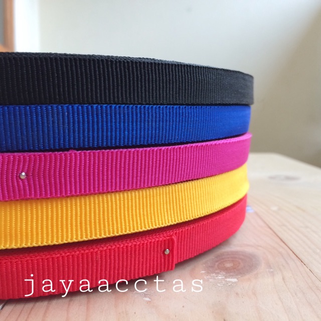 Aksesoris tali webbing tas 1.2 cm