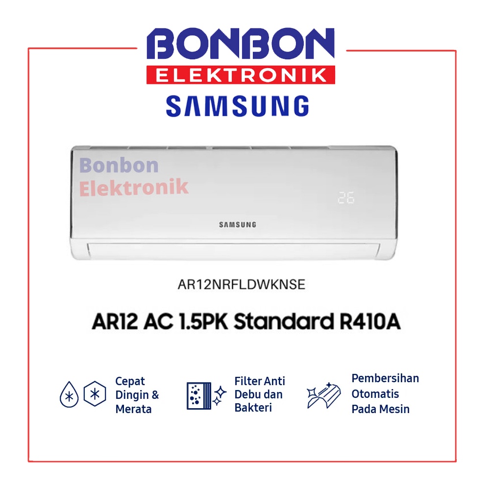 Samsung AC 1.5PK AR12NRFLDWKNSE / 1.5 PK AR 12 NRFLDWKNSE AR12