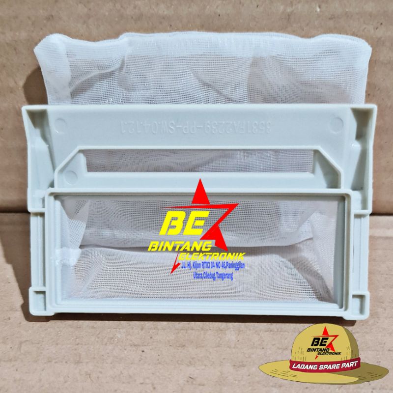 Filter Saringan Kotoran Mesin Cuci Lg Polytron Top loading 1 Tabung 6,3cm x 10,3 cm