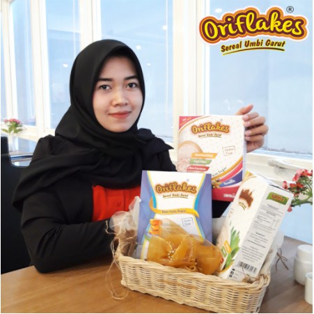 PROMO ORIFLAKES SEREAL - Umbi Garut Asam Lambung Gerd Maag 10 BOX 900 GR