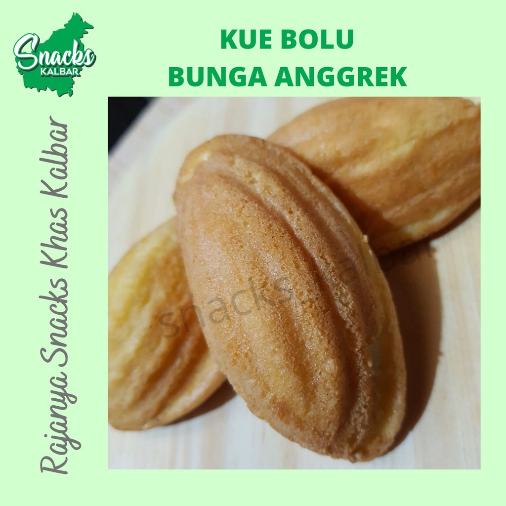 

Kue Bolu " Bunga Anggrek" Gang Bangau Asli Khas Pontianak