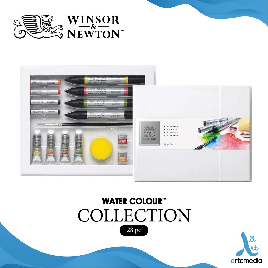 

Winsor & Newton Set 28 Watercolor Technique Collection