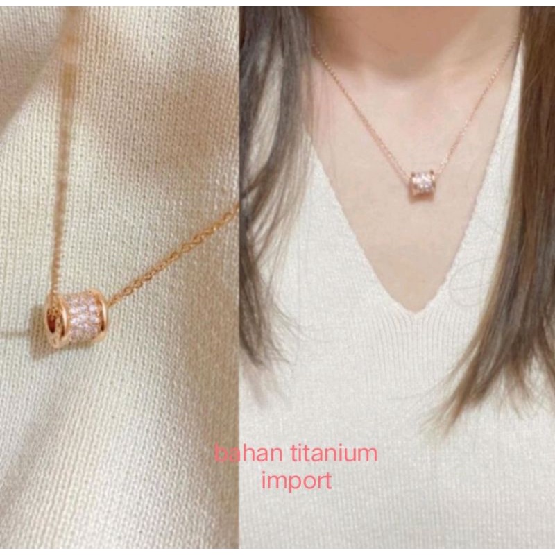 kalung titanium import