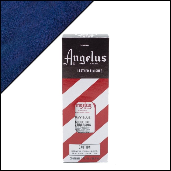 

Angelus Suede Dye 3 Oz 90 Ml Cat Bahan Suede Navy Blue Original USA