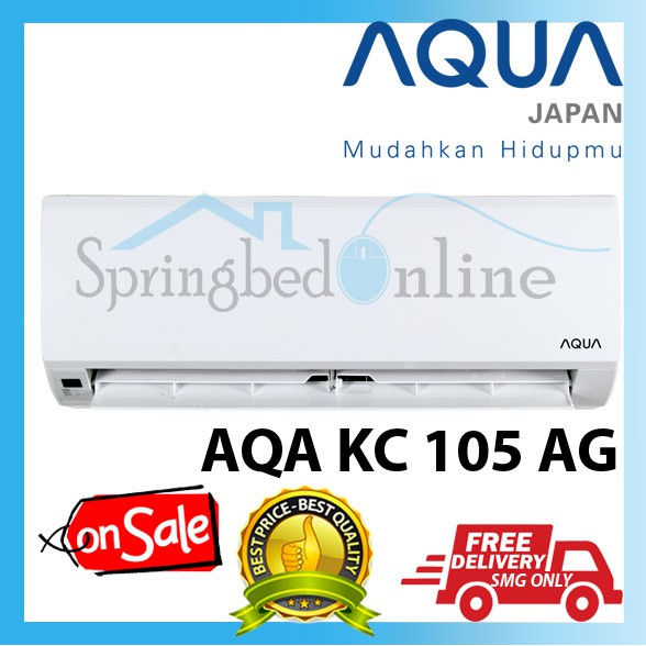 AQUA AQA-KC105AG Air Conditioner Split Type Harga Pabrik