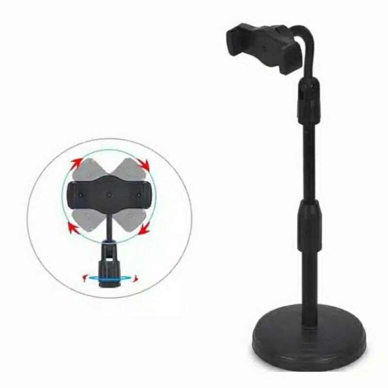 Phone Bracket Tiang ADJUSTABLE DESKTOP STAND 360° Rotation Holder