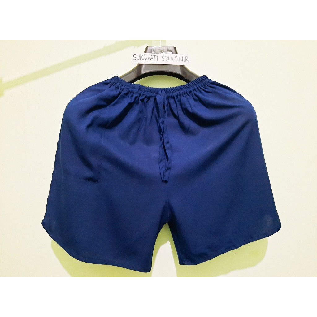 DISKON CELANA WANITA PENDEK POLOS BALI