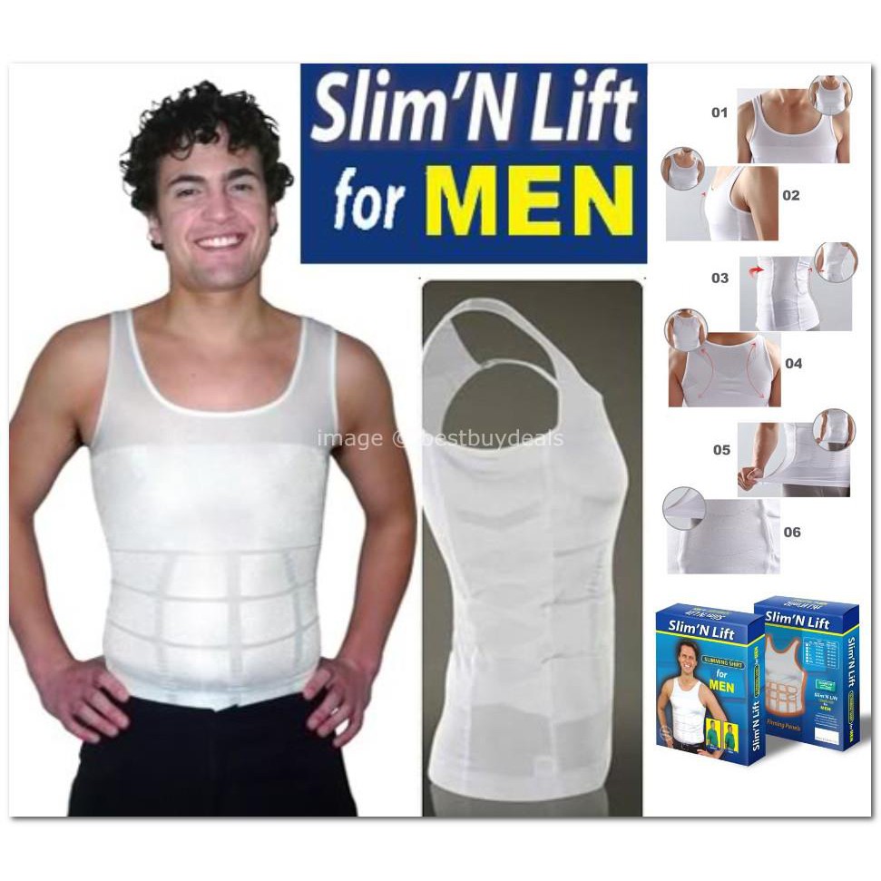 [SLIM N FIT MAN] Slim N Lift Body Shaping For Man Men Badan