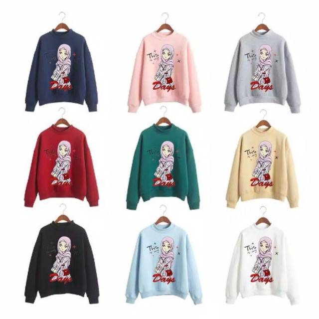 SWEATER MURAH WANITA HIJAB DAYS