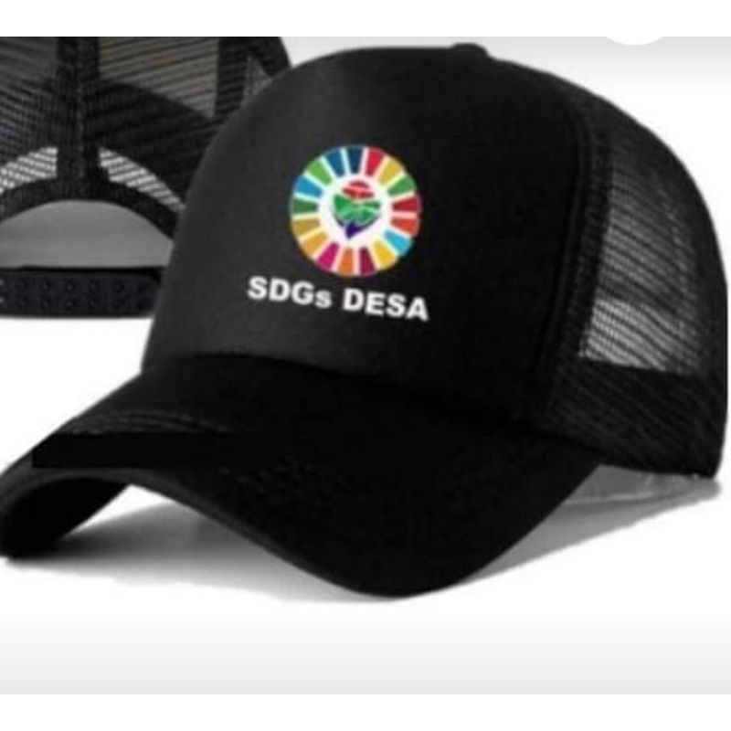 topi jaring trucker SDGs desa
