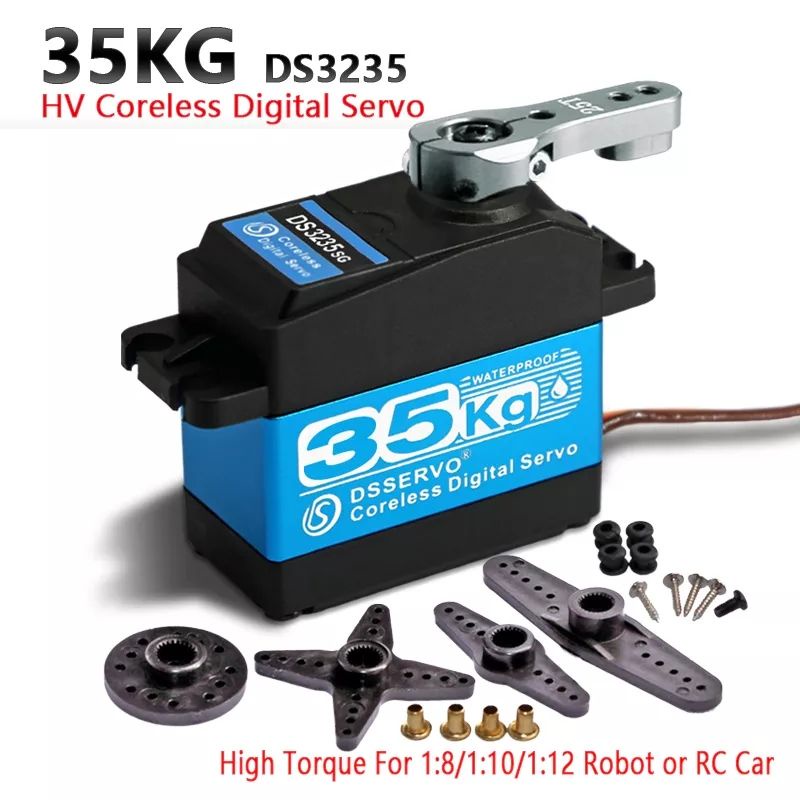 Servo RC 35kg Coreless Metal Waterproof | DS Servo DS3235