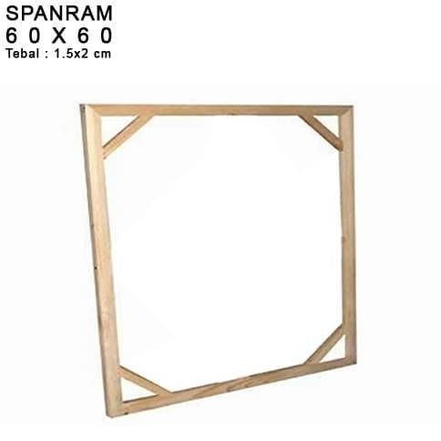 

SPANRAM Frame Rangka Kayu 60x60 cm