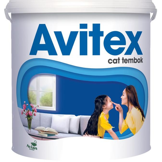 CAT TEMBOK AVITEX UKURAN 5KG SEMUA WARNA