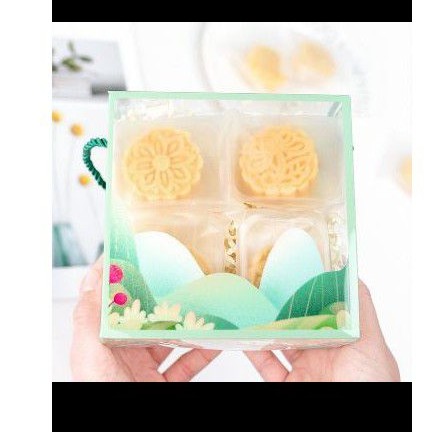 Mika box Mooncake transparan | kotak sweet baking kotak kue mika