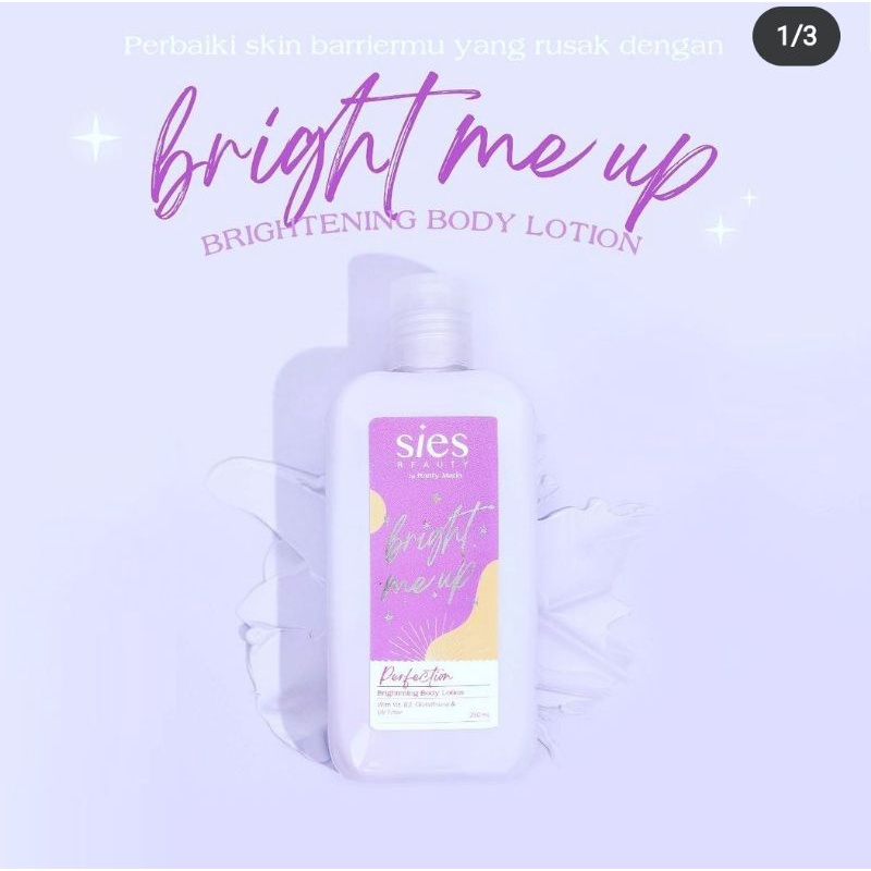 Sies Beauty Brightening Body Lotion By Ranty Maria Aqua Fresh | Perfection | First Date 250ml