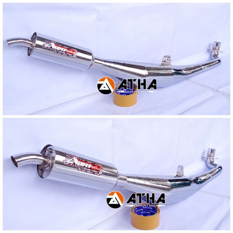 Knalpot fizr f1zr Standar Racing ABRT20 Bahan Crom