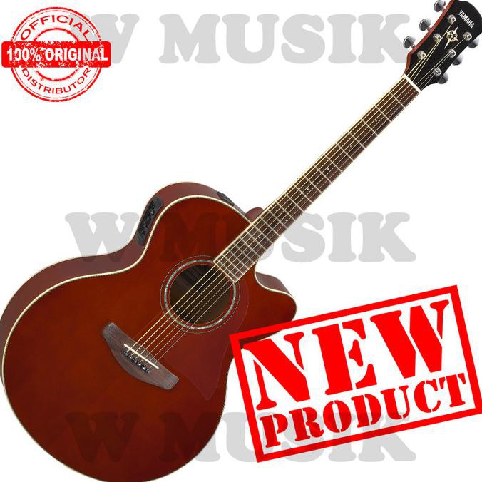 Yamaha Gitar Akustik Elektrik Cpx 600 / Cpx600 / Cpx-600 - Rtb