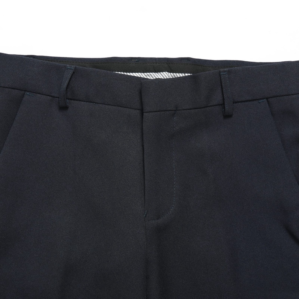 Burlois Original Celana Panjang Formal Slimfit Kantoran Super Wool Dark Navy