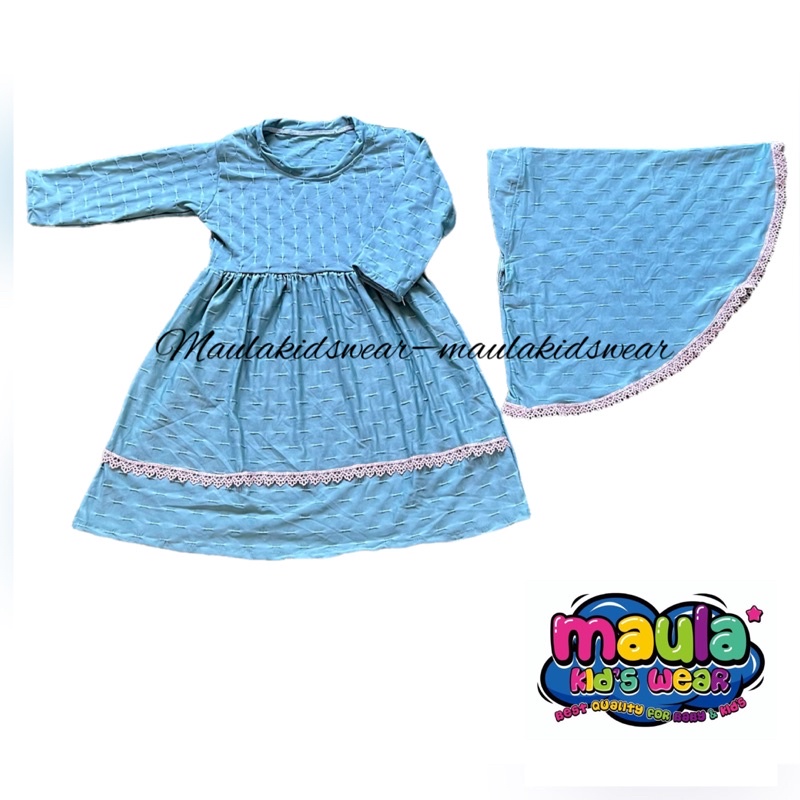 CUCI GUDANG Gamis bayi newborn  - 12 bulan / Gamis anak perempuan  free jilbab murah / gamis strada / arumi RANDOM MODEL DAN WARNA