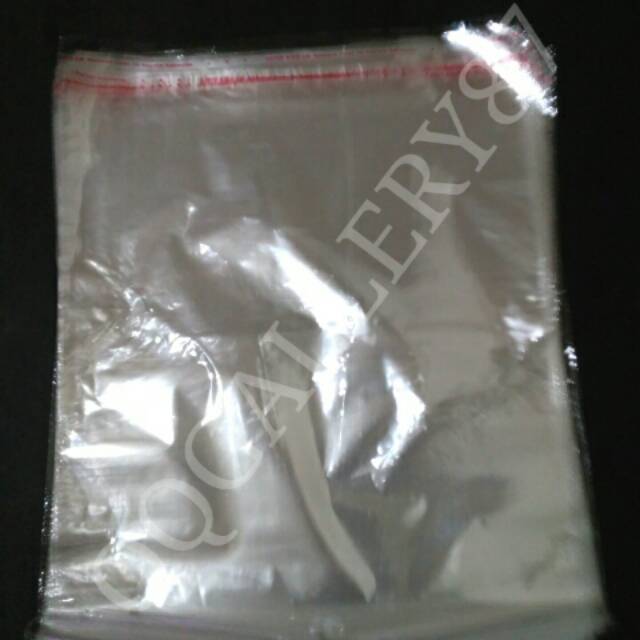 

Plastik OPP 04 ukuran 30x37 plastik kemasan