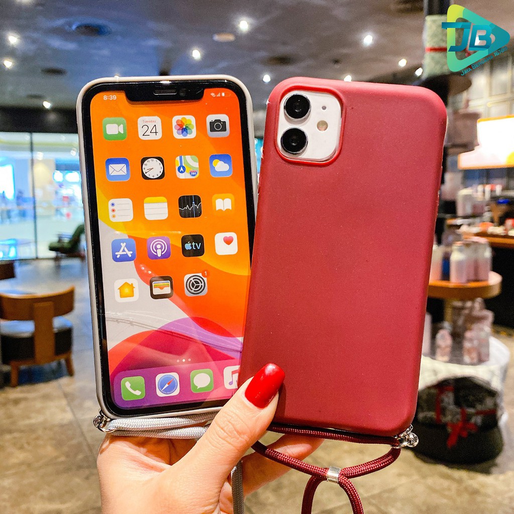 Softcase Slingcase Tali Lanyard Candy Xiaomi Redmi 8A 8 8A PRO 9 9A 9C Go Pro 8 8Se Lite JB2182