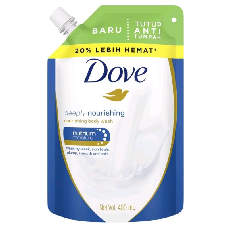 DOVE DEEPLY NOURISHING BODY WASH REFILL 850ML 400ML