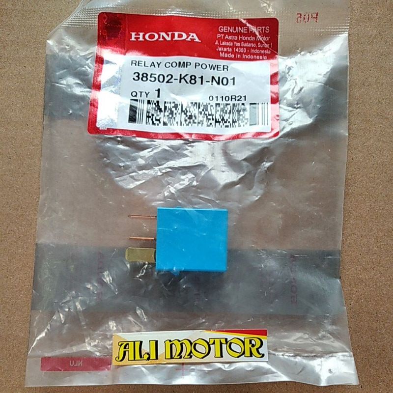 Relay comp power kaki 5 beat esp eco 38502-K81-N01 ori AHM