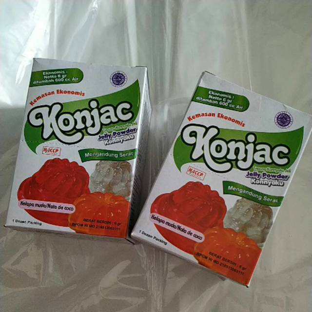 JELLY POWDER KONJAC RASA KELAPA MUDA/NATA DE COCO