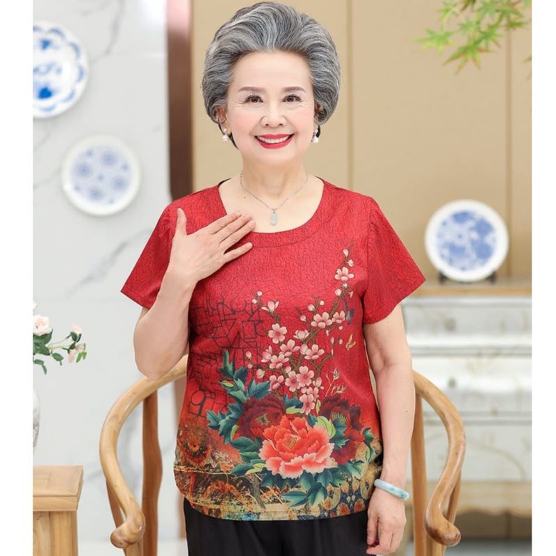 MDLV ~ 0201# Festivity CNY Blouse Cheongsam Blouse CNY Atasan baju Sincia Fashion Import