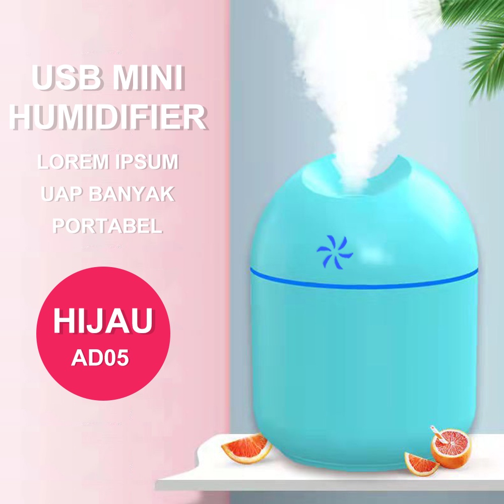 Mini Diffuser Humidifier Air Purifier Aromatherapy Essential Oil Difuser