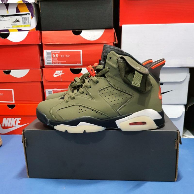 Nike Air Jordan 6 Retro Travis Scott Sub Green