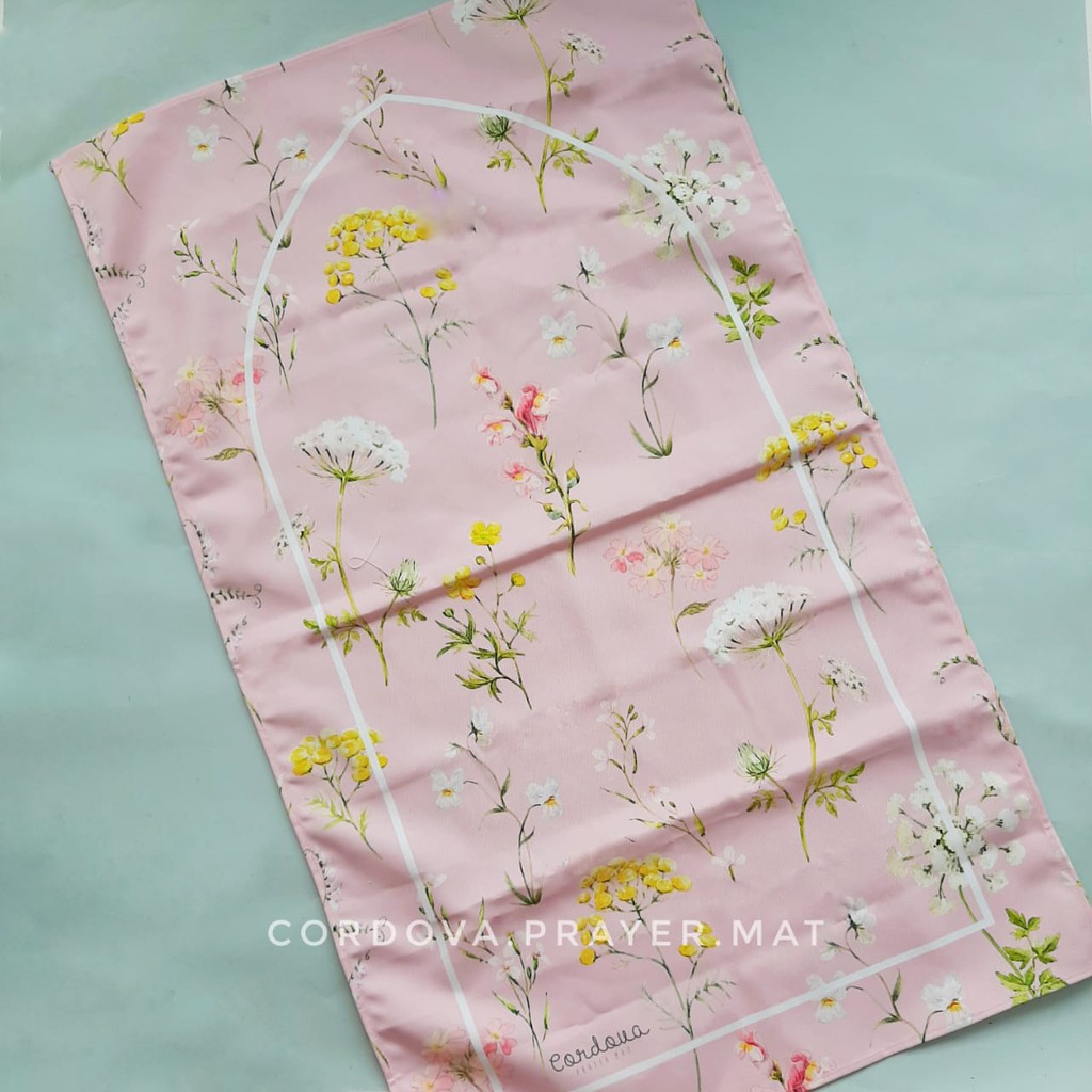 SEJADAH PINK GARDEN (DUA UKURAN DEWASA & ANAK)