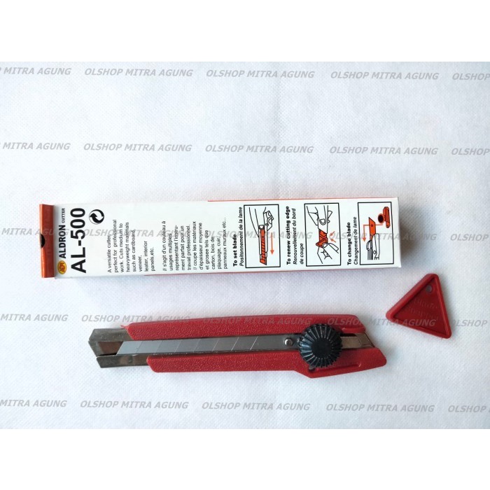 

Produk Unggulan Pisau Cutter Besar Putar Aldron Al 500 Pisau Potong Cutter Aldron Hemat