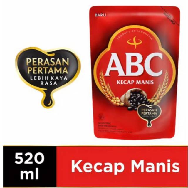 ABC Kecap Manis Perasan Pertama 625ml / 700ml